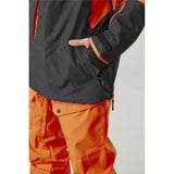 Ski Jacket Picture Anton Orange Men