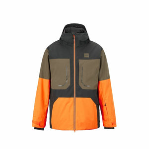 Ski Jacket Picture Elfyn Orange Men