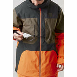 Ski Jacket Picture Elfyn Orange Men