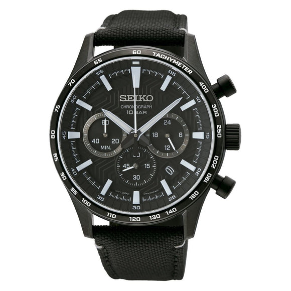 Men's Watch Seiko SSB417P1 Black